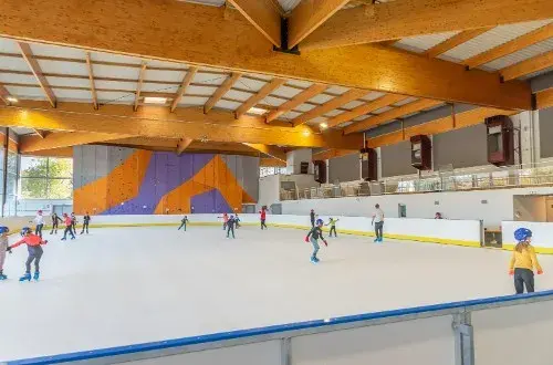 Patinoire Gerardmer Mur d'Escalade